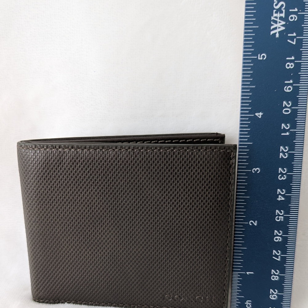 Coach Brown Leather Wallet - Picture 4 of 9